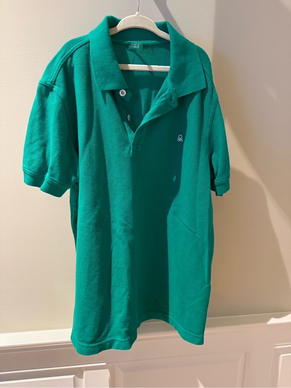 United Colors Of Benetton Green Polo Shirt